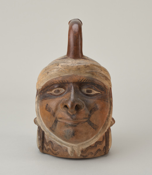 Portrait head bottle