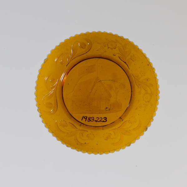 Harrison Log Cabin Cider Campaign Cup Plate - Image 3