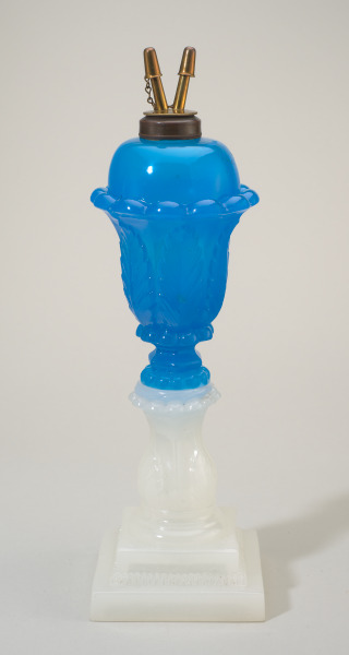 'ACANTHUS LEAF' WHALE OIL LAMP