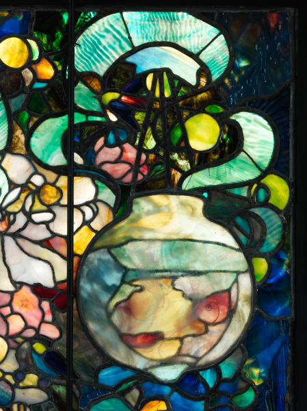 “Flower, Fish and Fruit” Window Panel - Image 14