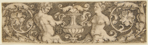 ORNAMENT WITH A MAN AND A WOMAN