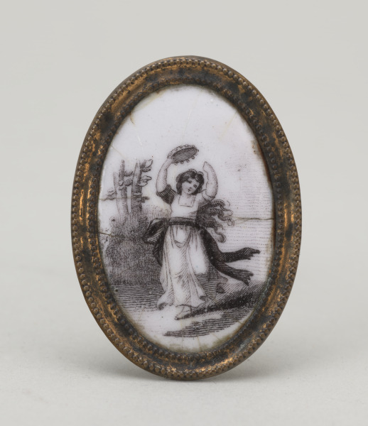 Tieback Decorated with the Figure of a Dancer