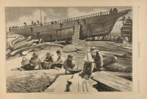 Ship-Building, Gloucester Harbor