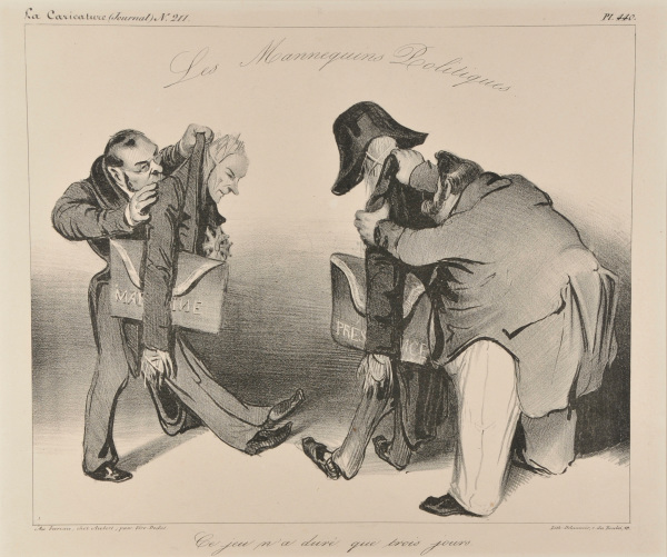 Les Mannequins Politiques. / Ce jeu n’a duré que tros jours. - Image 4