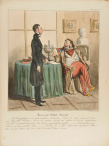 Pensionnat Robert-Macaire. Mr. le professeur, voici mon système d’éducation: Mener les études doucement pour qu’elles aillent longtemps, donner des vacances, recevoir des cadeaux à tous les anniversaires possibles et quant aux prix, être d’une impartialité parfaite…. – C’est juste, n’en donner qu’aux meilleurs élèves…. – Fichtre ! Pas si bête ! Mécontenter les parents ? Non pas, non pas, donner des prix à tout le monde. Chacun le sien.