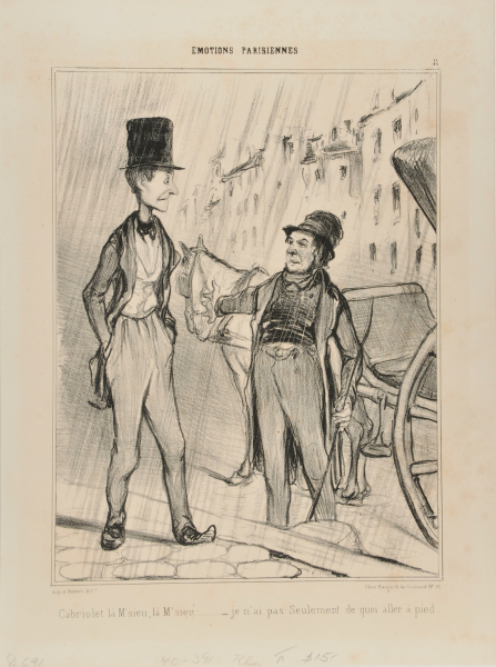 TAXI MONSIEUR? TAXI? - I DON'T EVEN HAVE ENOUGH TO WALK.