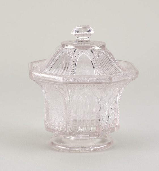‘Gothic Arch’ Sugar Bowl with Cover - Image 2