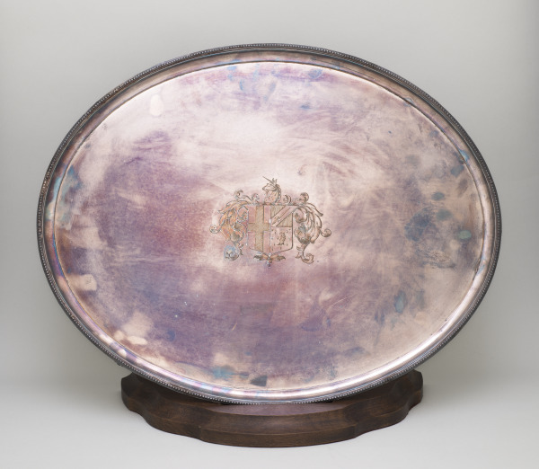 "BELMONT PARK TRAY" TROPHY