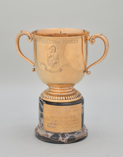 "SAN FERNANDO STAKES CUP" TROPHY