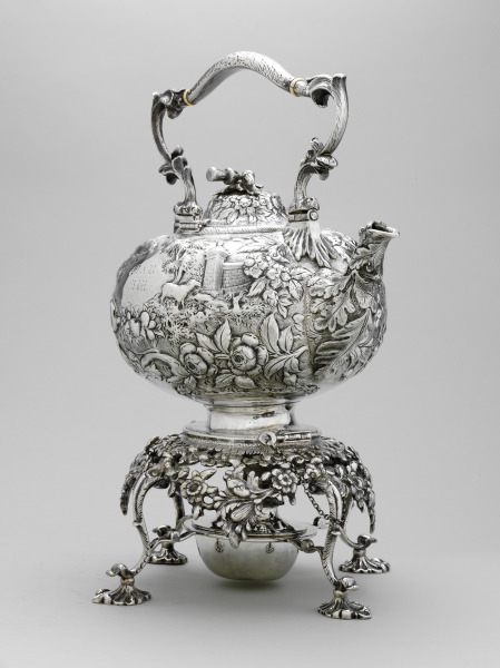 “Etruscan” Teakettle, Stand, Lamp - Image 17