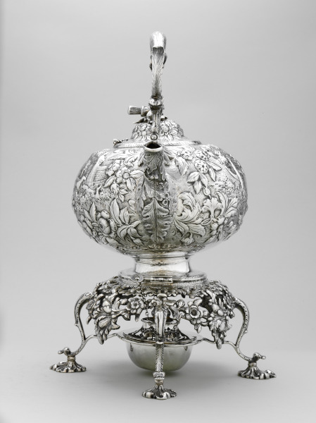 “Etruscan” Teakettle, Stand, Lamp - Image 12