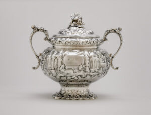 “Etruscan” Covered Sugar Bowl
