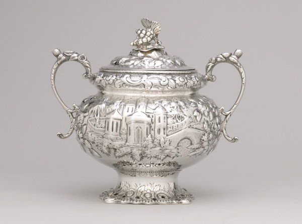 “Etruscan” Covered Sugar Bowl - Image 13