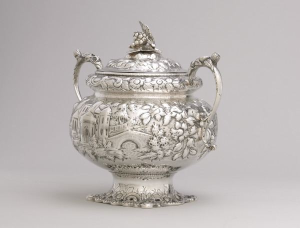 “Etruscan” Covered Sugar Bowl - Image 9