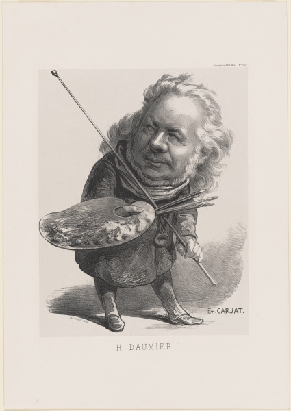 PORTRAIT 'CHARGE' OF DAUMIER
