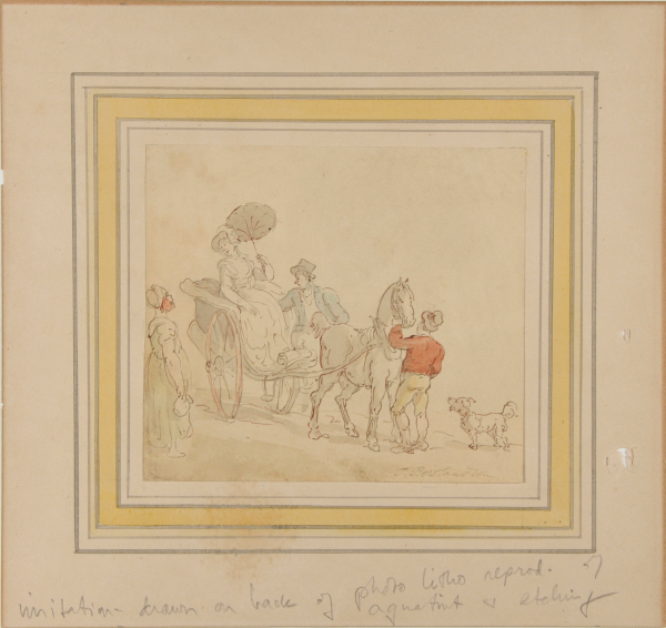 Couple Getting Down from a Carriage - Image 3