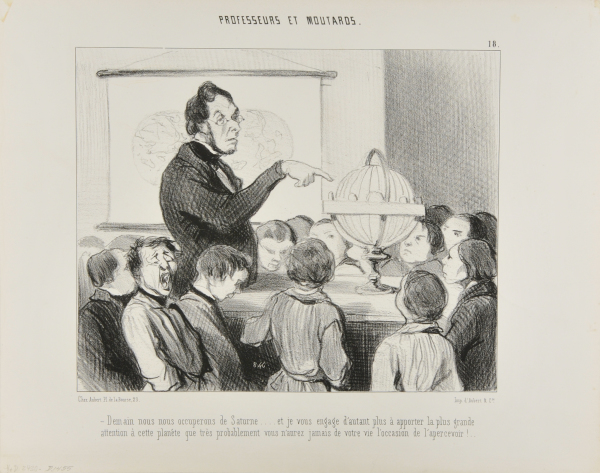 Demain nous nous occuperons de Saturne ….. et je vous engage d’autant plus à apporter la plus grande attention à cette planête que très probablement vous n’aurez jamais de votre vie l’occasion de l’apercevoir!.. - Image 4