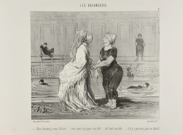 Chère baronne, je vous félicite….. vous venez de piquer une tête….. oh! mais une tête…… il n’y a que vous pour ces têtes là! - Image 2
