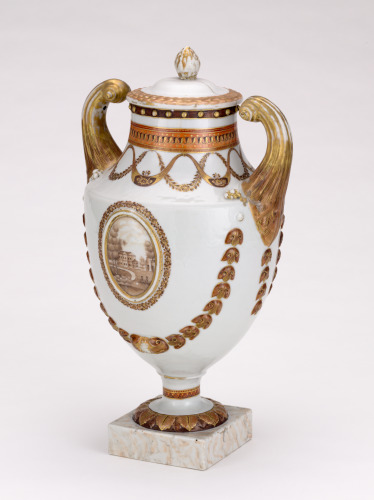 Pistol-Handled Covered Urn - Image 6