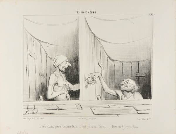 Dites donc, père Coquardeau, il est joliment frais. – Pardine ! j crois bien. - Image 3