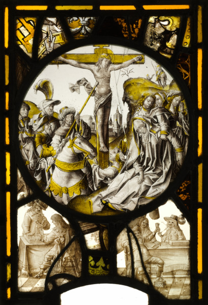 Crucifixion with Longinus Piercing Christ's Side