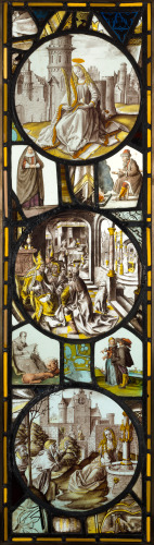 St. Barbara before a Cityscape - Image 2