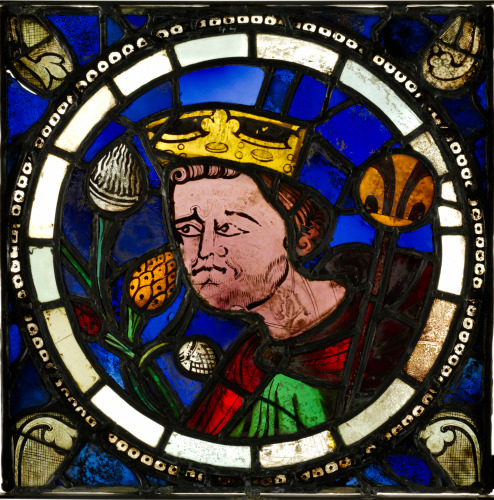 Crowned Figure with Sceptre