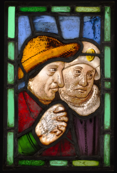 Two Bust-length Figures