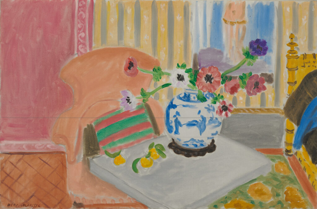 Anemones and Chinese Vase