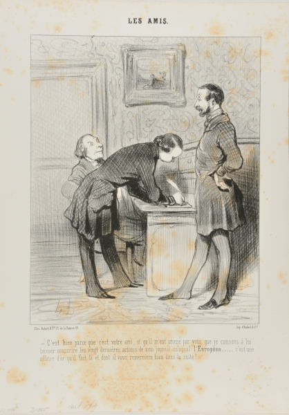 IT'S JUST BECAUSE HE'S YOUR FRIEND, AND BECAUSE HE HAS BEEN INTRODUCED TO ME BY YOU THAT I WILL LET HIM SUBSCRIBE TO THE LAST 20 SHARES OF MY COLOSSAL NEWSPAPER THE EUROPEAN.... IT WILL BE A GOLD MINE, AND ONE DAY, HE WILL THANK YOU PROPERLY FOR IT.