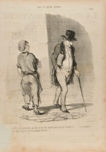 V’là un particulier qui doit encore être inquiet pour son nez c’t’année ci…. vu la pidémie qui règne toujours sur les pommes de terre!….