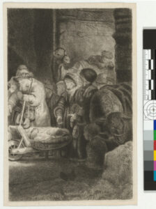 The Hundred Guilder Print (detail)