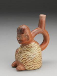 Seated Youth Figurative Bottle