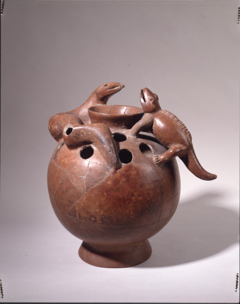 Vessel with Iguana and Snake - Image 3