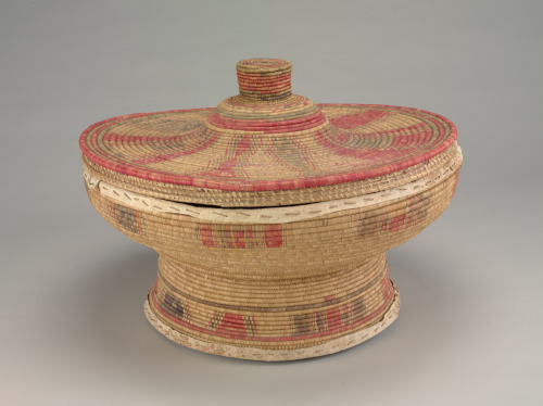 Basketry Table with Lid (Mesob)