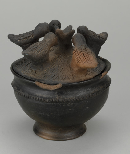 Lidded Vessel with Birds - Image 14