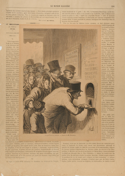 UN GUICHET DE THÉÀTRE