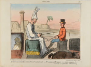 Le nouveau costume des cochers turcs à Constantinople – Ni hommes, ni femmes……, tous eunuques!…… (Extrait de la nouvelle ordonnance).