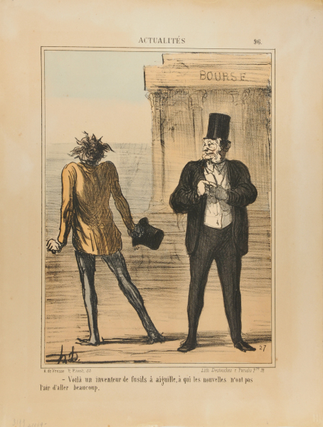 Voilà un inventeur de fusils à aiguille, à qui les nouvelles n’ont pas l’air d’aller beaucoup. - Image 4