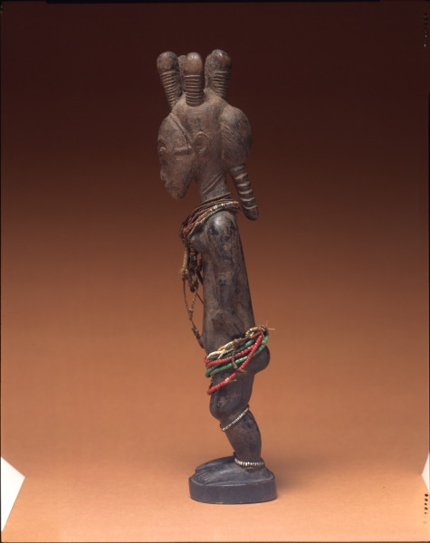 Figure of a Female Nature Spirit (Asie Usu) or Spirit Spouse (Blolo Bla) - Image 3
