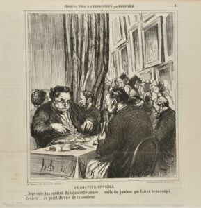 Un Amateur Difficile. – Je ne suis pas content du salon cette année…. voila du jambon qui laisse beaucoup à désirer… au point de vue de la couleur….