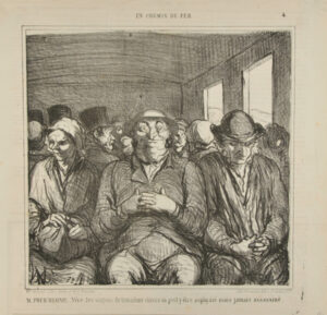 M. Prud’homme. – Vive les wagons de troisième classe on peut y être asphyxié mais jamais assassiné.