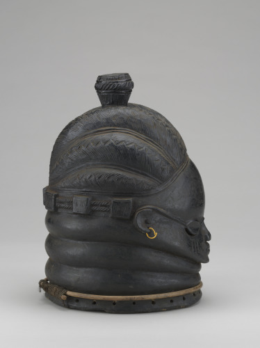 Sande Society Helmet Mask (Ndoli Jowei) - Image 6