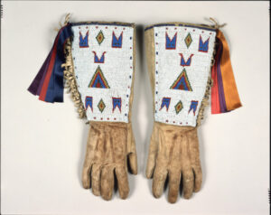Pair of Beaded Gauntlets