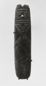 Anthropomorphic Bird Half-Celt Pendant