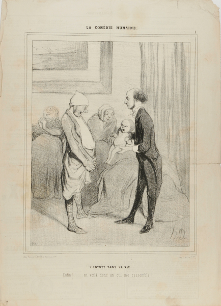 L’entrée dans la vie. Enfin!….. en voilà donc un qui me ressemble! - Image 3