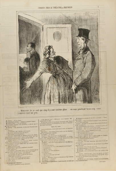 SIR, SO FAR THERE ARE ONLY FIVE PEOPLE HERE... THERE IS ONE MORE SEAT... IF YOU BEND FORWARD, YOU MIGHT BE ABLE TO SEE A LITTLE.