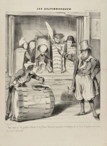 Vous voyez ici les grandes célébrités de la France littéraire, musicale et artistique, ils ont tous 36 pieds au dessous du niveau de la mer…….