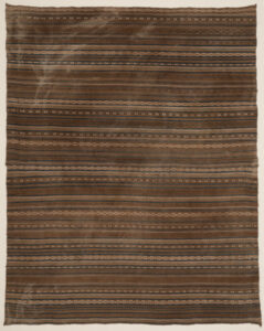 Warp patterned cloth