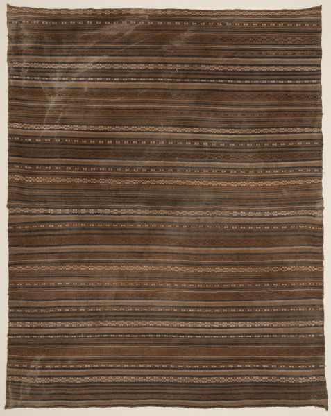 Warp patterned cloth